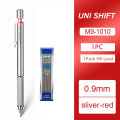 Japan Uni Metal Mechanical Pencil lapiceros 0.3/0.4/0.5/0.7/0.9MM Retractable Tip Low Gravity Center Drawing Sketch Stationary.