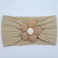 New Flower Newborn Baby Headband Soft Elastic Nylon Infant Toddler Priccess Girls Hair Band Headwear Bows Kids Hair Accessories. 