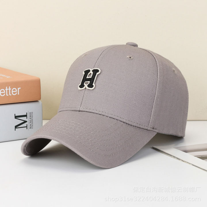 Internet%20celebrity%20lettersinsMen's%20Korean-Style%20Peaked%20CapHBaseball%20Cap%20Women's%20Fashion%20Casual%20Korean%20Style%20Fashion%20Sun%20Hat%20-%20Image%207