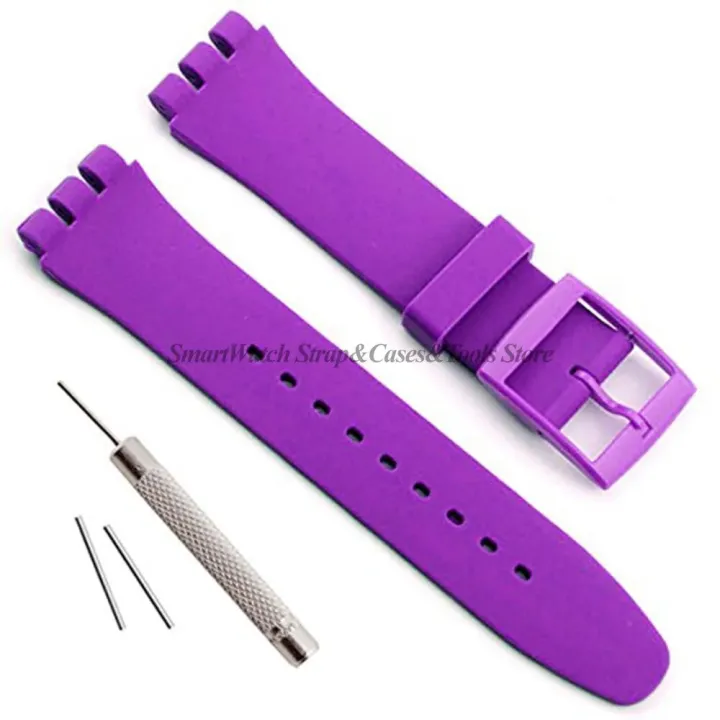 12mm%2016mm%2017mm%2019mm%2020mm%20Soft%20Silicone%20Bracelet%20for%20Swatch%20Colorful%20Transparent%20Watchband%20Watch%20Strap%20Replacement%20with%20Tool%20-%20Image%207