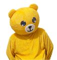 Teddy bear dress full set Costume Teddy Bear Funny Bear Cartoon Costume Halloween Mascot Cosplay Performance Costume. 