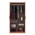santoshi Plywood Engineered Wood Two Door Almirah Wardrobe with Inner Locker Drawer, Modern Engineered Wood Almari. 