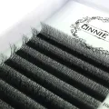 【The Edge of Beauty】3D W Russian volume cilios W Four Leave Clover Remade Bloom Fans Mix Korean Makeup Fake Cil Mink Lash. 