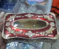 🌹 European Style Tissue Box Holder – Retro Acrylic / Metal Napkin Holder 🎁 Home, Office, Kitchen & Bathroom Decoration | Premium Quality Facial / Toilet Paper Storage.