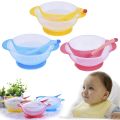 Baby Feeding Spoon and Bowl (1 PCS )- Multicolor. 