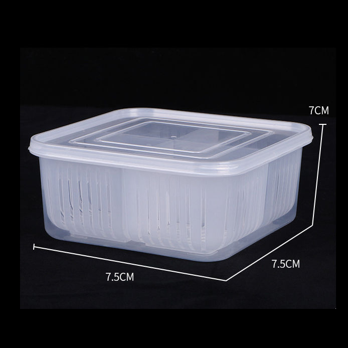 4%20Compartments%20Food%20Container%20Water%20Draining%20Plastic%20Rectangular%20Stackable%20Fruit%20Vegetables%20Storage%20Box%20Kitchen%20Accessories%20-%20Image%208