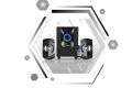 Digital X 2.1 Channel Multimedia Bluetooth Speakers With Remote Control. 