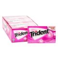 Trident Bubblegum Flavor Sugar Free Gum X 14 Soft Gum. 