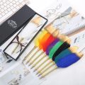 Fountain Pen 1 Set English Calligraphy Feather Pen Writing ink pens Stationery gift box wedding gift Quill pen. 