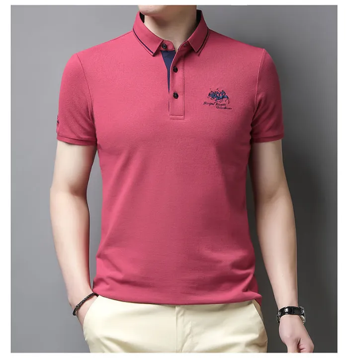 New%20Embroidered%20Polo%20Shirt%20Men's%20High-end%20Luxury%20Top%20Summer%20Casual%20Lapel%20Short%20Sleeve%20T-shirt%20-%20Image%207