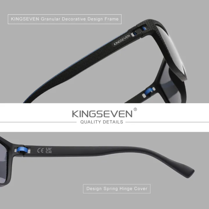 Sunglasses%20Men's%20Driving%20KINGSEVEN%20New%20Design%20Driving%20Eye%20Protection%20UV400%20Polarized%20Glasses%20Anti-slip%20High%20Quality%20TR90%20Glasses%20-%20Image%205