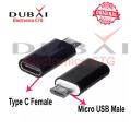Micro USB Female to Type C Mail Converter. 
