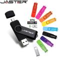 JASTER OTG Usb Flash Drive 64G 32G 16G 8G 4G Pen Drive Thumb Drives Memory Stick Android Free TYPE-C Adapters Key Chain Pendrive.