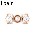 1/5/10Pairs New Sewing-free Metal Butterflies Button Skirt Pants Waist Adjustment Buckle Clothing Decoration Accessories.