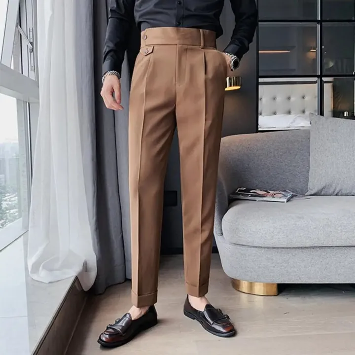 Business%20Pants%20Straight%20Bottoms%20Streetwear%20Washable%20Buttons%20Suit%20Pants%20Men%20Pants%20for%20School%20-%20Image%203
