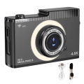 【Special offer】 4K FHD 50MP Digital Camera Selfie Camera 16X Zoom Vlogging Camera with Fill Light Video Camcorder for Photography and Video. 