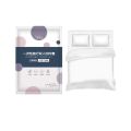 Hotel disposable bed sheets, quilt covers, pillowcases, four-piece sets, travel and travel doubles, thick bedding, dirty and portable. 