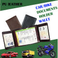 Car & Bike License Bag Motor Bike and Car Driving Documents Holder Multifunctional Leather Driving License Holder Wallet for Bike and Motorcycle - Keep your all Documents and Cash safe.
