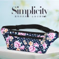 Waterproof Printed Waist Bag Women's Multi-Functional Wear-Resistant Sports Running Invisible Body Money Collection Bag Filial Piety Mother Bag. 