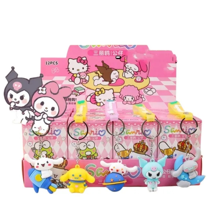 Sanrio%20Cartoon%20Blind%20Box%20Anime%20Cinnamon%20Roll%20Kawaii%20Kuromi%20Personality%20Cute%20Hand-made%20Toy%20Keychain%20Student%20Prize%20Surprise%20Gift%20-%20Image%202