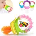 1pcs AppleBear Fruit And Vegetable Nutrition Le Silicone Pacifier 10m+ Multicolor. 