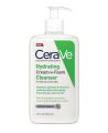 CeraVe Hydrating Cream-to-Foam Facial Cleanser with Hyaluronic Acid for Normal to Dry Skin 355 ml.
