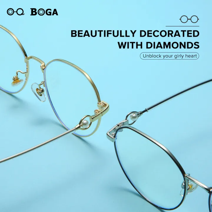 OQ%20BOGA%204%20Colors%20Proof%20Radiation%20Anti%20Blue%20Light%20Metal%20Full%20Rim%20Computer%20Glasses%20Women%20Men%20Fashion%20Eye%20Protection%20Irregular%20Pearl%20Frame%20Eyewear%20-%20Image%204