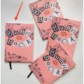 Burn Book blank page Notebook for journaling/art/writing (7.5"/5.5" size).