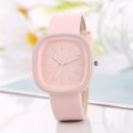 Simple Women’s Square Watches Luxury Brand Ladies Solid Quartz Watch Leather Straps Wristwatche Female Korean Clock.