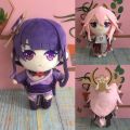 Game Anime Genshin Impact Plush Doll Toy 20cm Yae Miko Raiden Shogun Beelzebul Cute Soft Stuffed Pillow Kids Gift Cosplay. 