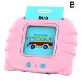 Kids Early Education Learning Reading Machine With To Chinese And Toys English Educational Study Gift Cards Children L5f9. 