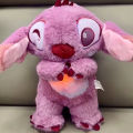 Disney Plush Doll Stitch Music Lights Sleeping Breathing Stitchs Soothing Calm Rest Sleep Playmate Kawaii Child Toy Kids Gift. 