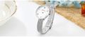 CURREN 9020 Silver Mesh Stainless Steel Analog Watch For Women - Silver. 