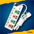 Stylex Multi plug Socket Extension Socket-4 Port. 