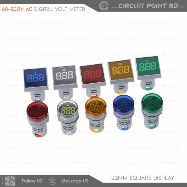 Digital%20AC%20Volt%20Meter%20-%20AC%2060-500V%20LED%20Digital%20Display%20%7C%2022mm%20Square%20Panel%20Voltmeter%20With%20Indicator%20Light.%20-%20Image%204