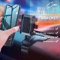 Car Phone Holder 360 Degree Navigation Dashboard Phone Holder In Car For Universal Phone Clip Mount Bracket brand new and high quality.