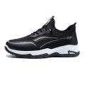 Spring and summer new men's shoes trend, sporty style, casual single shoes, foreign trade thick-soled outdoor hiking shoes, walking men's shoes.