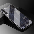 For VIVO Y12 Back Cover Version Theme Case Tempered Glass Protection shockproof Cover for VIVO Y12 case Transparent Circuit Board Design Full Coverage Phone cases.