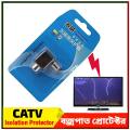 CATV Isolation protector TV Thunder Protector which used for the high-voltage insulation between house-hold CATV cable and TV or set-top box.. 