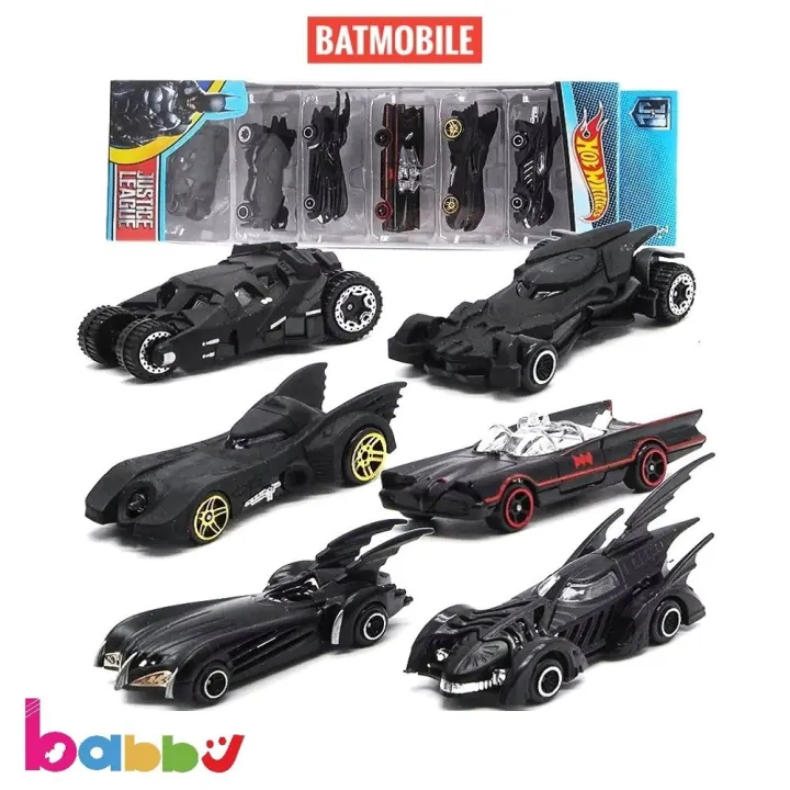 Premium Quality Batmobile Car Set - Hot Wheels China A grade- Superhero Batman Toy Set of Six Generation  - Innovative Design