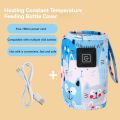 Portable Baby Milk Water Warmer Travel Stroller Insulated Bag USB Charging Baby Nursing Bottle Heater Safe Kids Supplies for Outdoor Winter. 