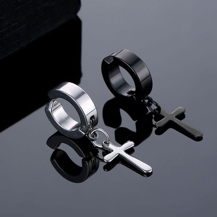 12%20Pairs%20CZ%20Magnetic%20Stud%20Earrings%20for%20Men%20Stainless%20Steel%20Non-Piercing%20Cross%20Dangle%20Hoop%20Earrings%20Unisex%20Cross%20Clip%20on%20Earring%20-%20Image%204