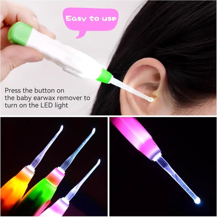 Baby%20and%20Adult%20LED%20Earwax%20Removal%20Tool%20%E2%80%93%20Flashlight%20Earpick%20with%20Tweezers%20and%203%20Interchangeable%20Spoons,%20Safe%20and%20Gentle%20Ear%20Cleaner%20with%20Light%20(1pcs)%20-%20Image%202