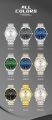 NAVIFORCE 9272 Men's Fashion Quartz Watches in Business-Sport Style Stainless Steel.