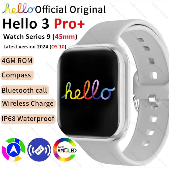 hello watch 3 nfc apps available! (download now!) buy... New Hello Smart Watch 3 Pro Plus Series 9 45mm AMOLED 4G ROM NFC ...