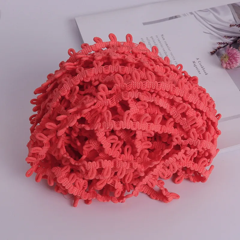 2Yards 20cm Width Multi Scalloped Stretch Elastic Lace Trim For DIY Bra Clothing