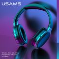 USAMS BT4.2 HIFI HD Stereo Wireless Headphone Earphones Foldable Sport Headset with Audio Cable for iPhone Adroid Headphone. 