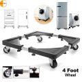 Multifunction Movable Washing Machine Base Fridge Stand.
