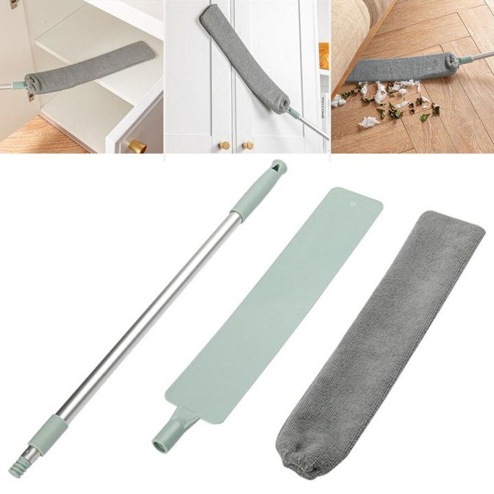 Duster Flexible Flat Cleaner Long Handle Telescopic Dust Cleaner