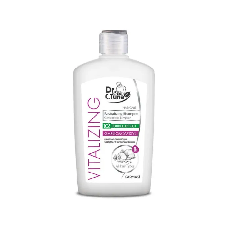 DR.%20C%20TUNA%20VITALIZING%20SHAMPOO%20500%20Ml%20(GARLIC)%20-%20Image%202